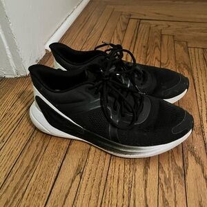 lululemon athletica Black and White Running Shoes